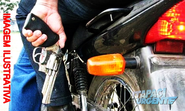 ITAPACI – Homem tem sua moto roubada por criminosos armados em Itapaci
