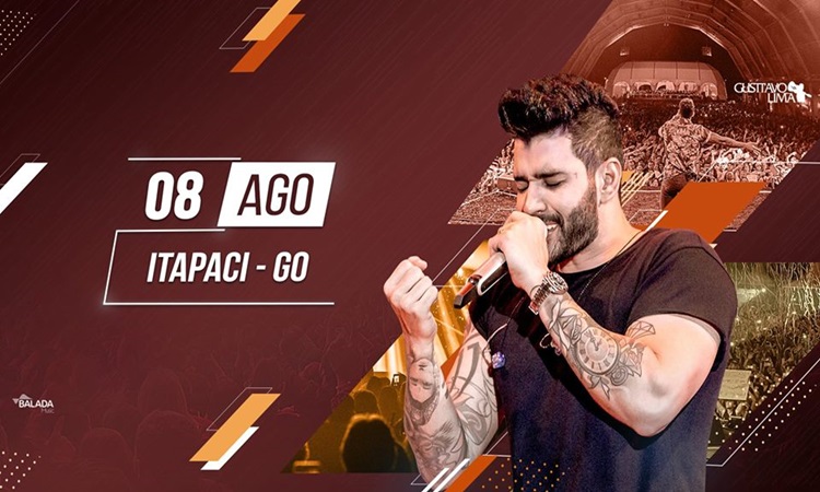 Gusttavo Lima abre primeira noite da festa ITAPACI É SHOW
