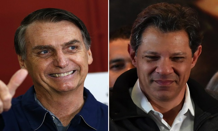 Jair Bolsonaro, com 58% dos votos válidos, tem 16 pontos de vantagem sobre Haddad, diz Datafolha