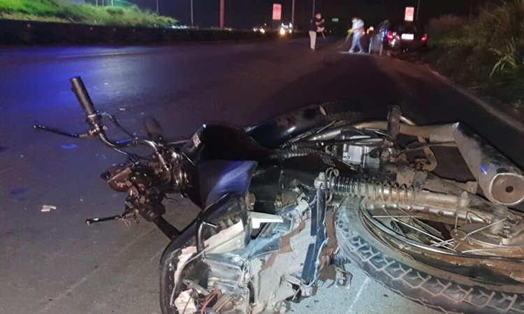 Motociclista morre após ser atingido por motorista bêbado na BR-153