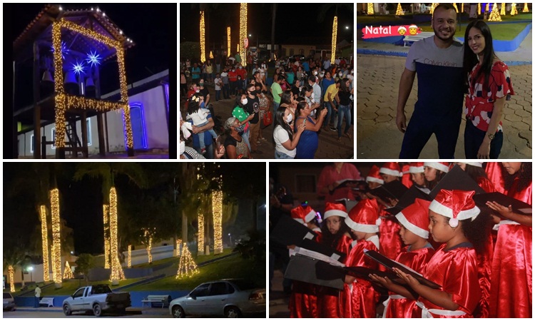 Com apresentação de coral natalino, Governo de Pilar de Goiás ”acende” as luzes de natal