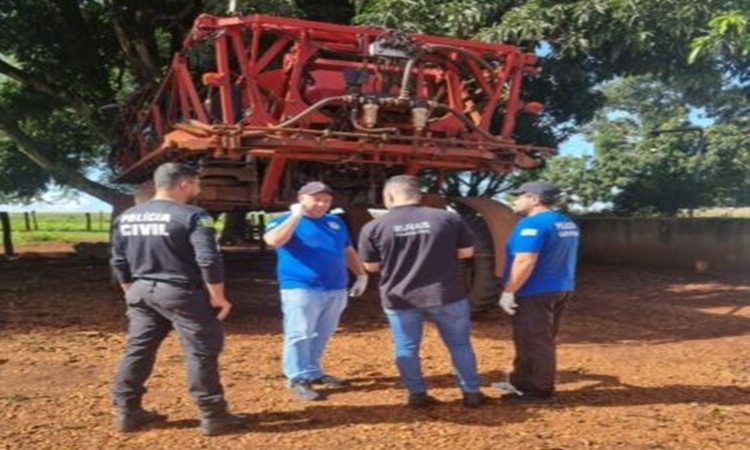 Operação BR-153 cumpre mandados de busca e apreende mais de R$ 5 milhões em máquinas agrícolas