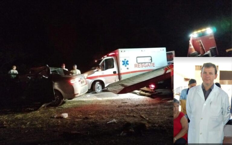 Médico morre após colidir carro contra caminhão tombado na BR-153