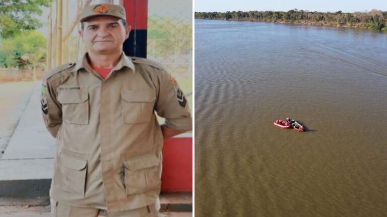 Corpo de subtenente dos Bombeiros desaparecido no Rio Araguaia é encontrado