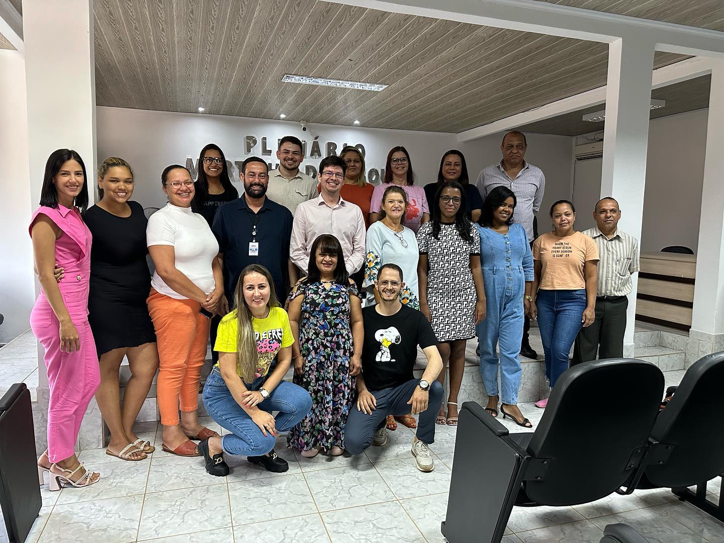 Servidores de Pilar de Goiás se reúnem para construir o Plano de Política Municipal de Assistência Social
