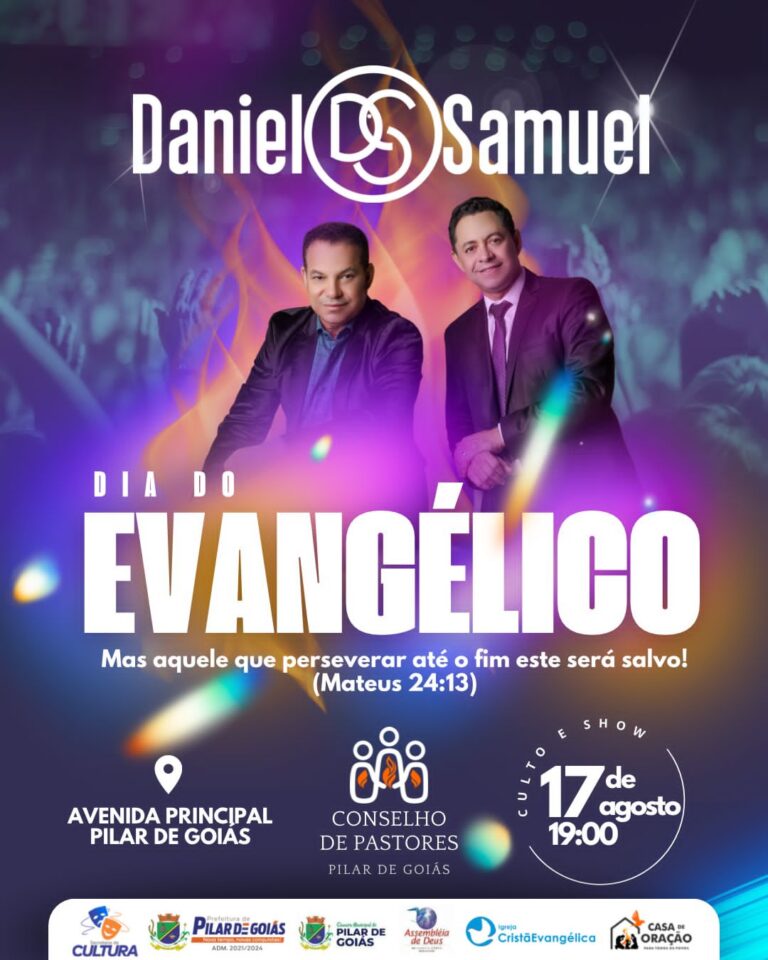 Daniel & Samuel é atração no Dia do Evangélico em Pilar de Goiás