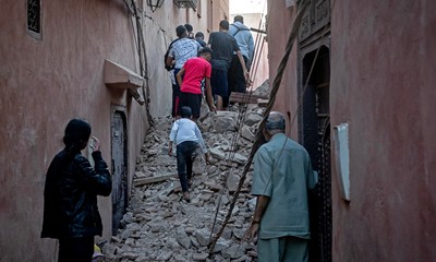Terremoto deixa mais de 2 mil mortos no Marrocos
