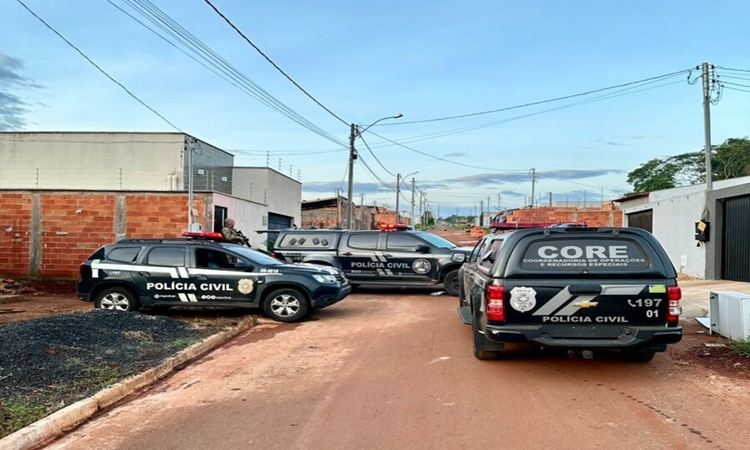 Polícia Civil realiza operação contra o tráfico de drogas no Vale do São Patrício