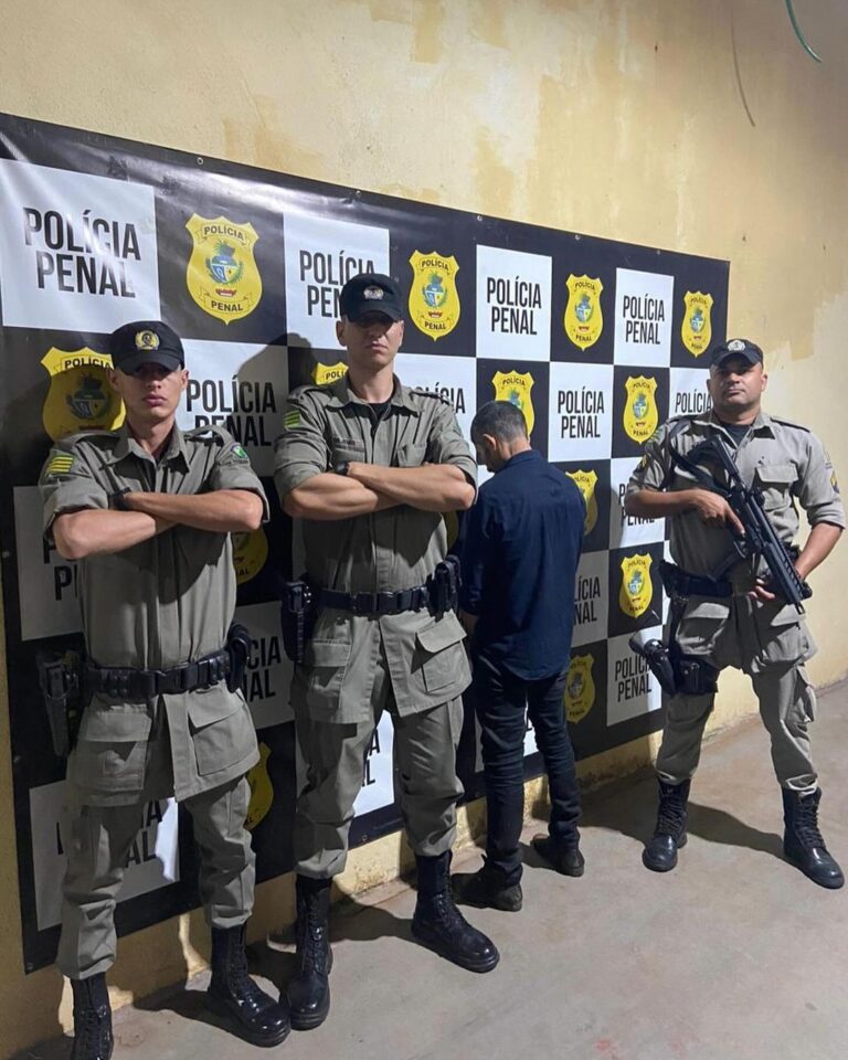 Foragido da Justiça do Maranhão é preso pela PM em Itapaci por porte ilegal de arma de fogo