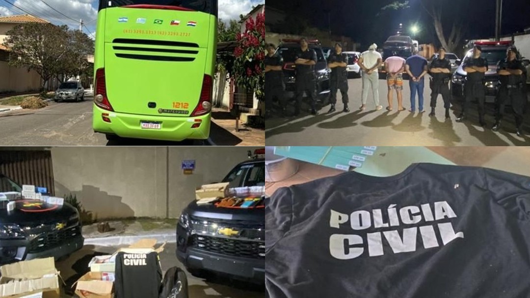 Ex-militares do Exército são presos suspeitos de assaltar ônibus na BR-153