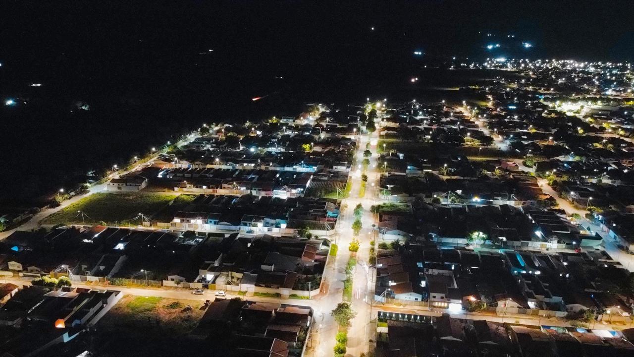 Mais três setores recebem manutenção na iluminação pública
