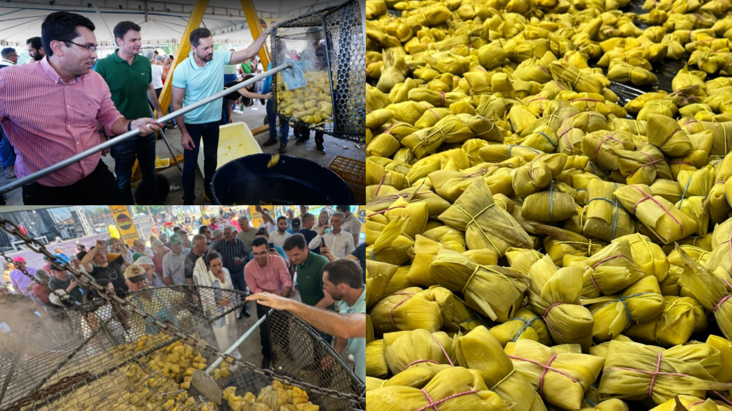 1ª pamonhada municipal agita o domingão em Itapaci