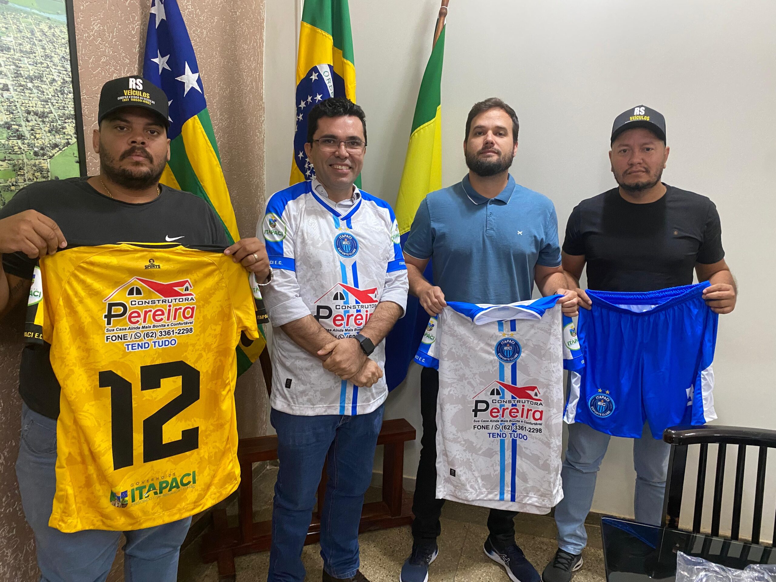 Itapaci Esporte Clube está confirmado na Super Liga Goiás de Futebol 2025