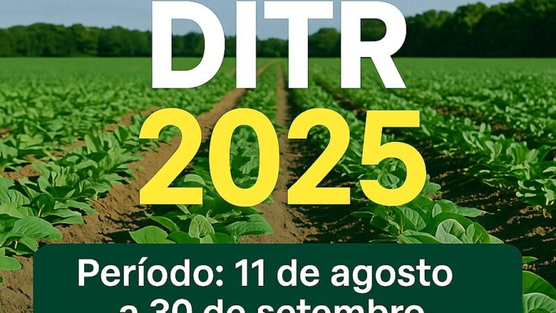 INFORMATIVO: Confira as regras e prazos para a entrega da DITR 2025