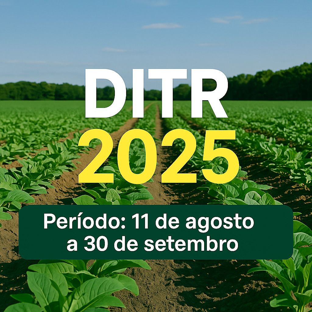 INFORMATIVO: Confira as regras e prazos para a entrega da DITR 2025