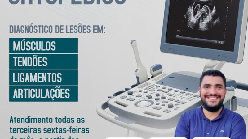 Hospital Municipal de Itapaci (HMI) agora conta com exame de Ultrassom Ortopédico