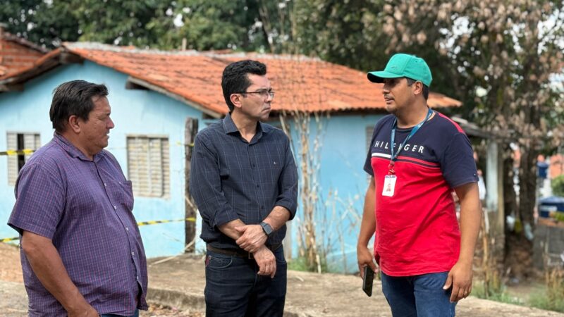 Prefeito busca junto a Saneago, solução para a falta de abastecimento de água em Itapaci