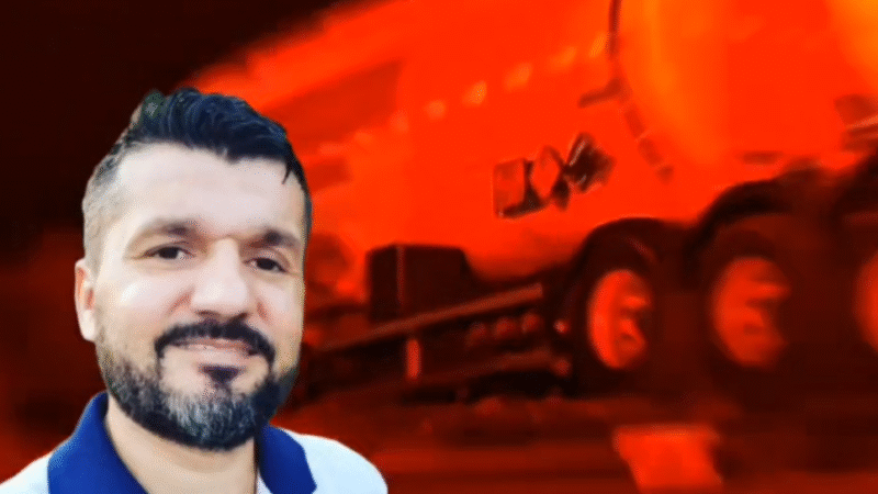 Motorista morre após colisão entre três carretas na BR-153
