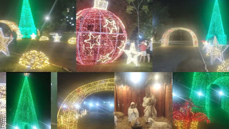 Itapaci entrou no clima natalino com cantata de natal e acendimento de luzes