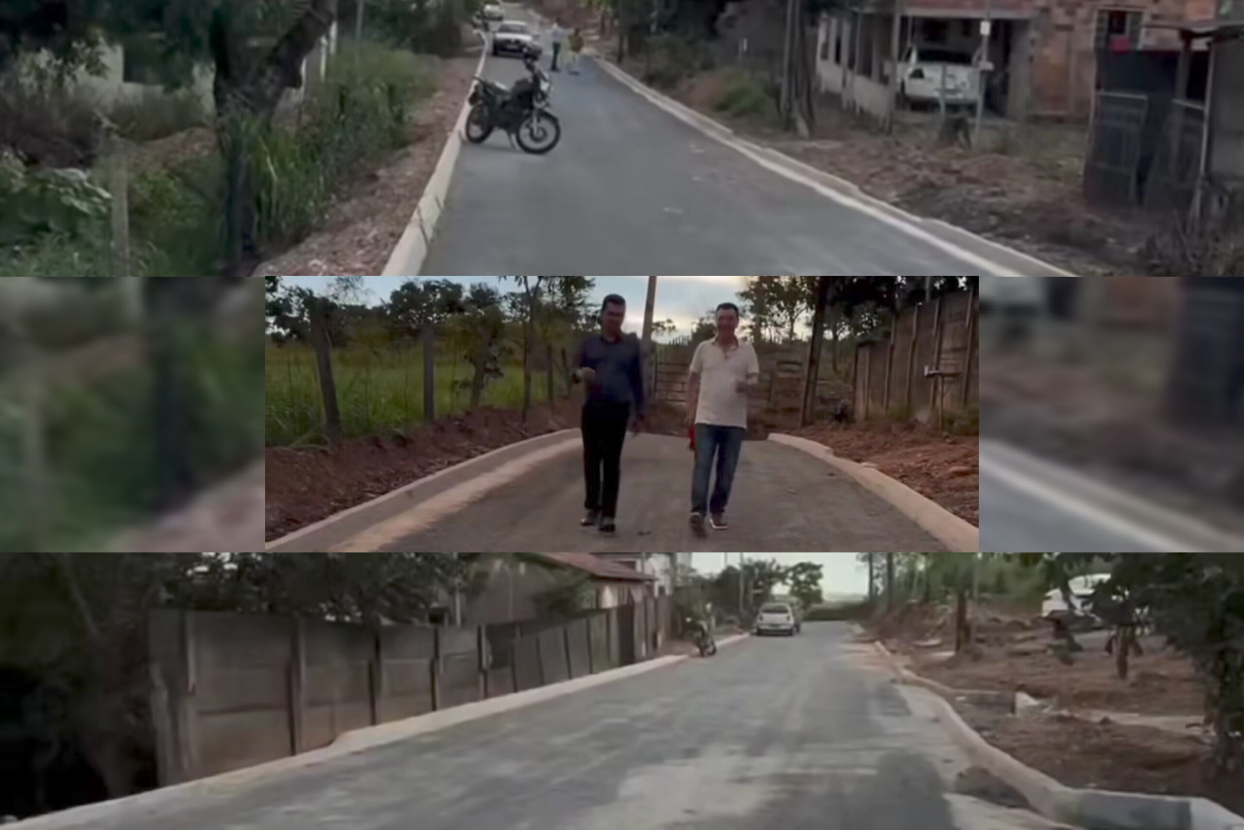 Governo de Itapaci entrega pavimentação asfáltica e reforma da quadra de esportes na Vila Santana