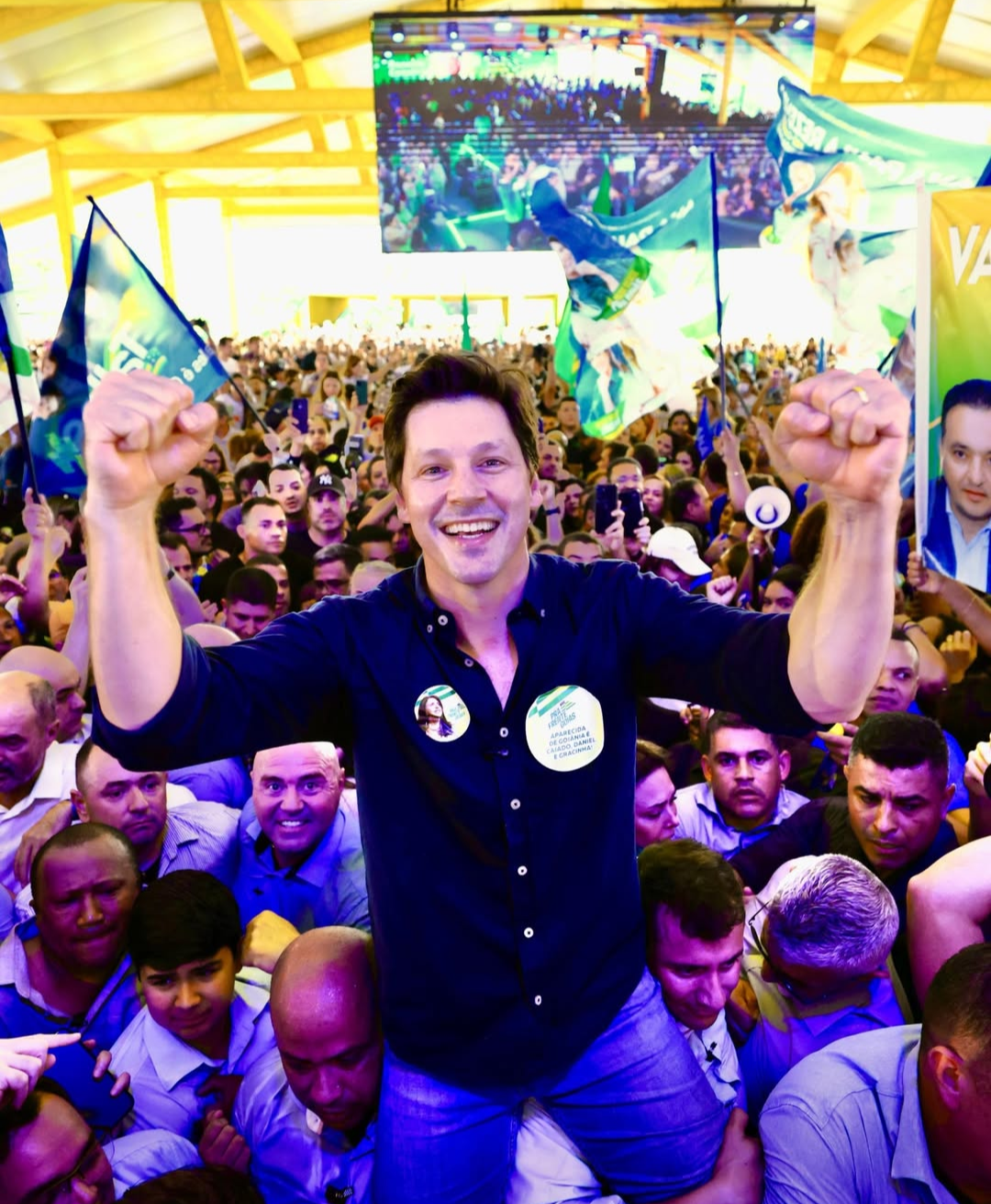 Daniel Vilela e base governista lançam pré-candidaturas em grande evento em Jaraguá