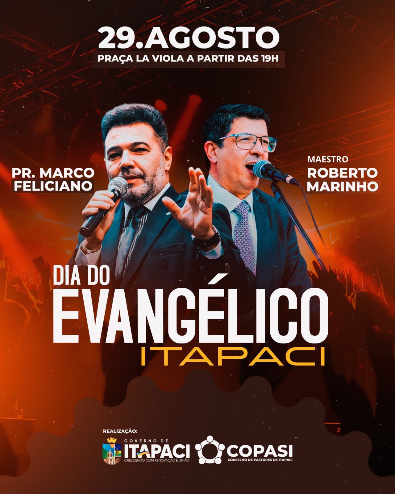 Vem ai, dia do evangélico em Itapaci