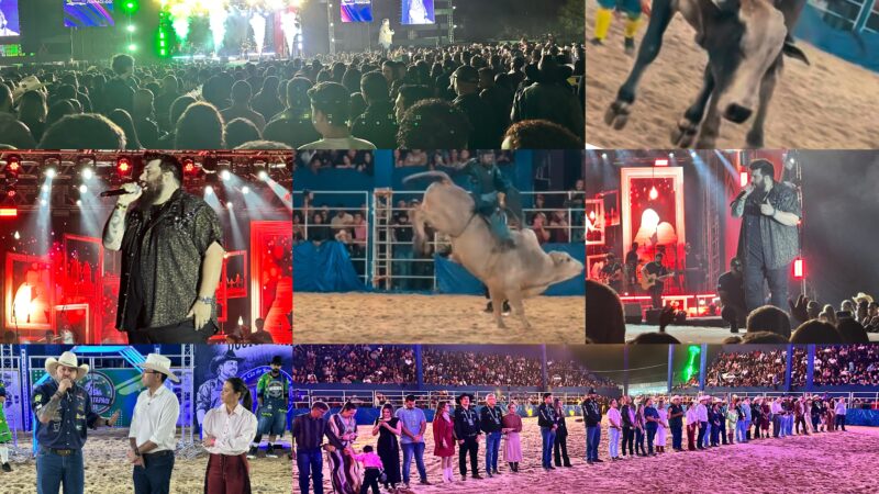 1° round do rodeio em touros e showzaço de Panda abrem em grande estilo a Expo Itapaci 2026