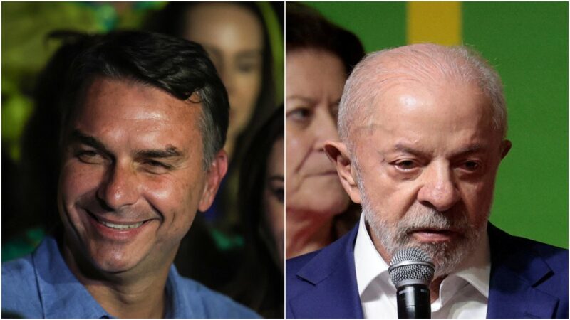 Flávio Bolsonaro e Lula disputarão o 2⁰ turno no próximo dia 25 de Outubro