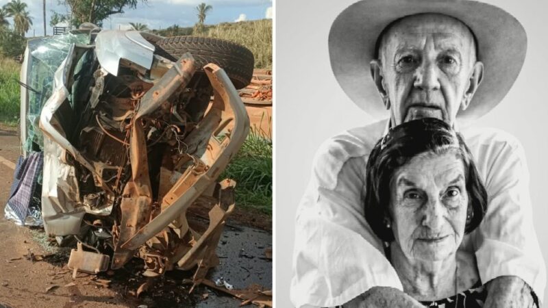 Casal de idosos morrem após acidente na GO-221